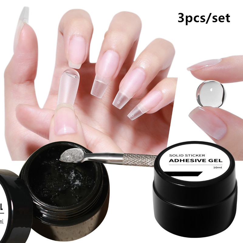 3pcs/set Ujung Kuku Solid Gel  - Waxing Kit Home ulasan dan harga
