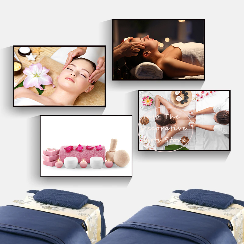 Lukisan Kanvas Spa Tubuh Thail - Spa Wellness Images ulasan dan harga