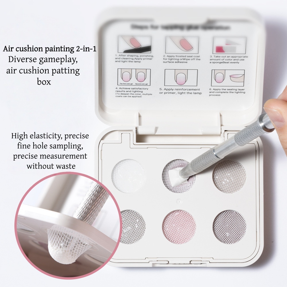 Set Seni Kuku Bantal 6 Warna B - Waxing Kit Home ulasan dan harga