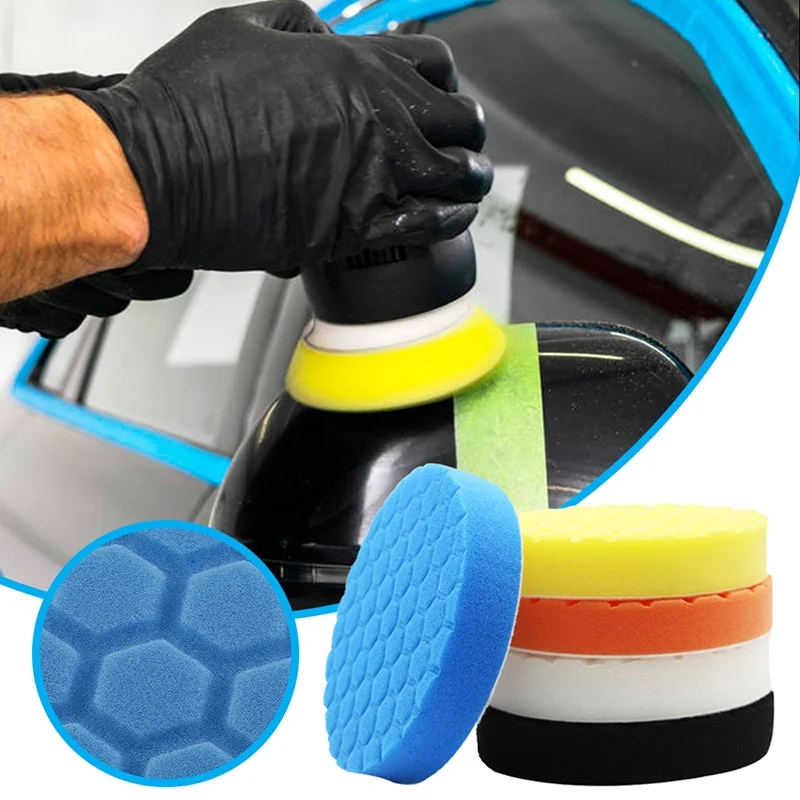 Kit bantalan pemoles mobil, 5  - Waxing Kit Home ulasan dan harga