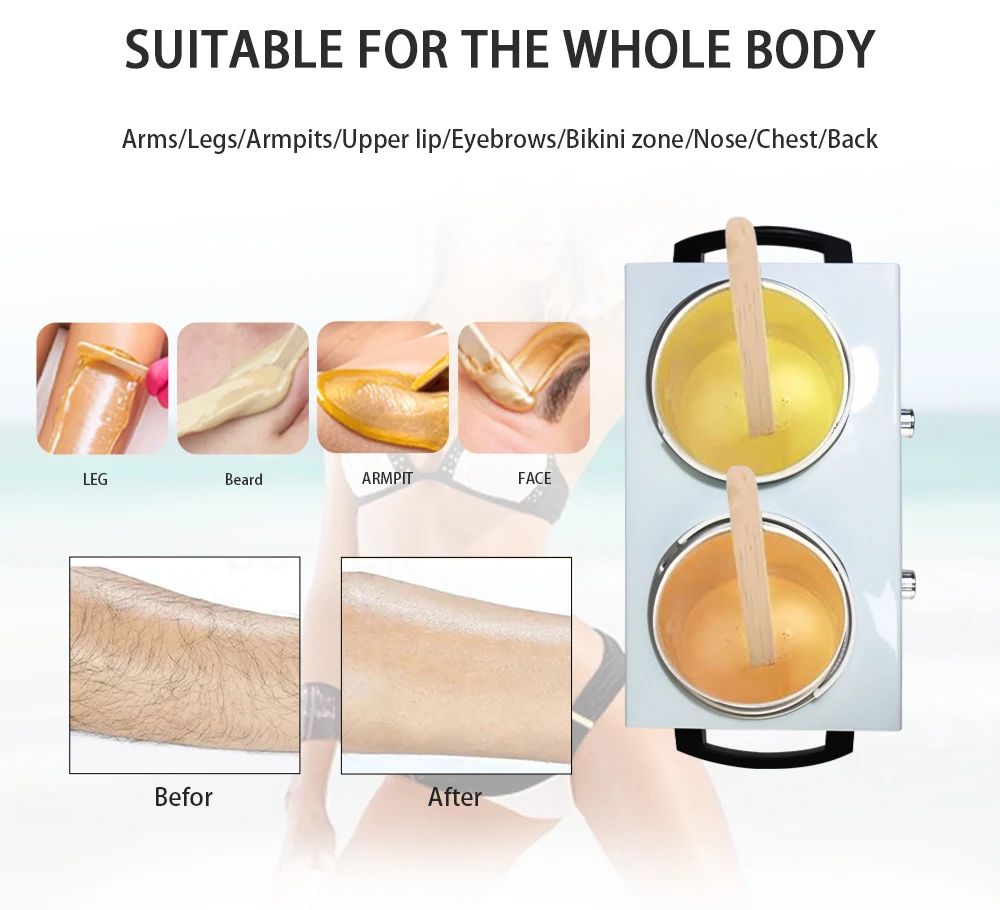 Kit Waxing Profesional Dengan  - Waxing Kit Home ulasan dan harga
